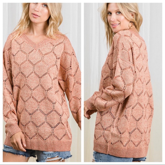 #43 LAST ONE Beautiful detail sweater - Picture 6 of 6